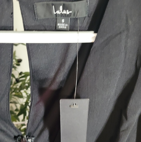 Lulu's Black Jumpsuit Small NEW - Picture 3 of 4